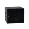 Diffusore sub woofer 1x18, 135 dB max SPL, amplificato, DANTE network.