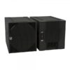 Diffusore sub woofer dispersione cardioide, 1x15 + 1x12 doppio canale.