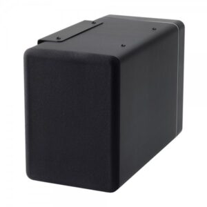 Diffusore subwoofer amplificato, woofer da 8”, amplificatore da 100 watt, colore nero