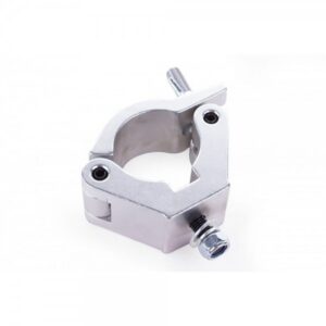 Gancio Halfcoupler per tubo con diametro 60 mm, larghezza 50 mm, bullone M12, WLL 750 kg