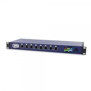 Gigabit switch 18 porte, 2 slot SFP, 8 porte PoE e 8 porte non PoE, funzione master per DLN8GBX SL