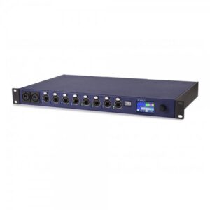 Gigabit switch 18 porte, 2 slot SFP, 8 porte PoE e 8 porte non PoE, porte OpticalCon