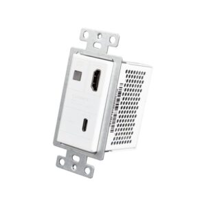 HDBaseT Transmitter - Pannello a parete USB-C e HDMI per trasmissione segnale in formato HDBaseT