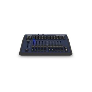 MagicQ Mini Connect, console luci 1 uscita DMX 512, 64 universi ArtNet e sACN, 10 faders