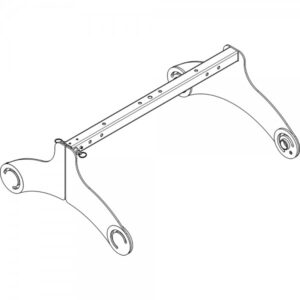 SLR Quick Lock Butterfly Bracket V15 - Staffa ad U per appendimento in orizzontale di 2 P15