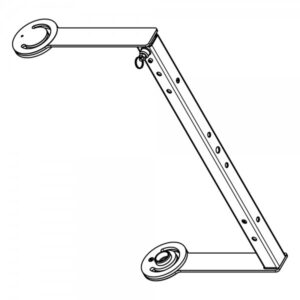 SLR Quick Lock Horizontal Bracket H12 - Staffa ad U per appendimento in orizzontale P12