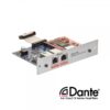 Scheda DANTE per amplificatori 8 canali serie CV