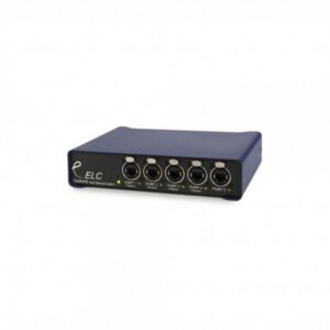 dmXLAN switch ethernet switch 5 porte di cui 4 con funzione Power over Ethernet (PoE)