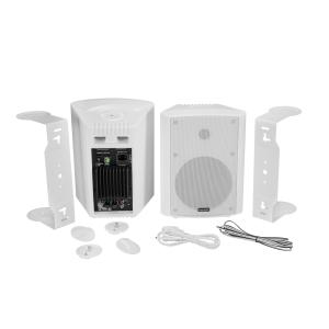 OMNITRONIC ALP-6A Active Speaker Set white