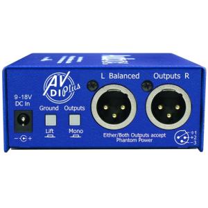 ARX AV DI Plus NEW Bilanciatore stereo Ingressi: RCA, Jack 3,5, Jack 6,3