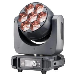 PLS Professional ST-740B Testa mobile Beam/Wash con 7 Led da 40W RGBW 4in1