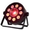 PLS Professional ST-94P Faro con 9 Led da 4W RGB 3in1 + 1 Led centrale da 30W