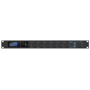 QLab EF-61M Pre-Mixer mono 6 canali con Mediaplayer e telecomando