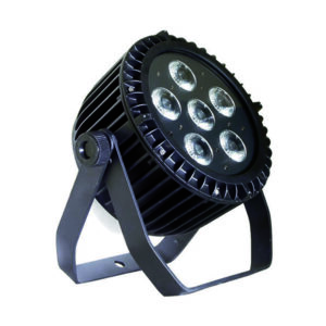 SuperLED MR-F618C Faro a Led a batteria 6x18W - RGBAW+UV - IP 65 - Ricevitore DMX