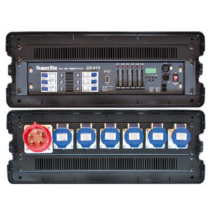 SuperLite DX-610 Dimmer DMX 6 canali da 10A (2000w) per canale