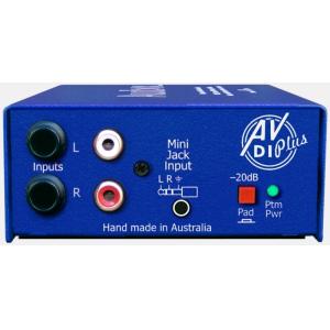 ARX AV DI Plus NEW Bilanciatore stereo Ingressi: RCA, Jack 3,5, Jack 6,3