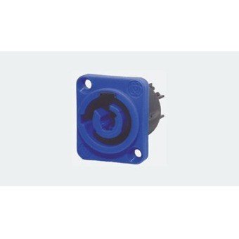 ATC PW-3MPAS Power connector IN 20A 3 poli da pannello Blu