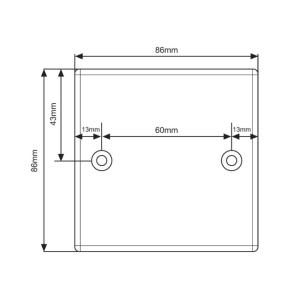 Abtus IFP-701A Pannellino Interfaccia con 1xRCA,1xVGA, 1xAudio,1xUSB tipo A