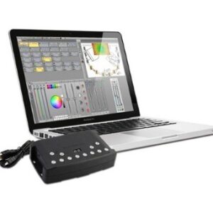 CromateQ CQSA-E-1024 Controller DMX con Software 1024 ch con collegamento Ethernet