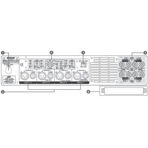 JD Media FX-2425 Amplificatore 4 canali