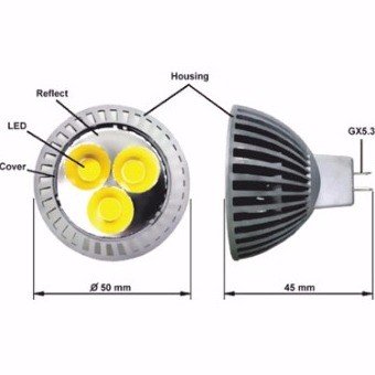 Visio DL50 Lampada LED MR16