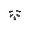 OMNITRONIC Microphone Cable Clip MK2, black 5x