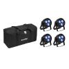 EUROLITE Set 4x LED PARty Hybrid Spot + Soft Bag