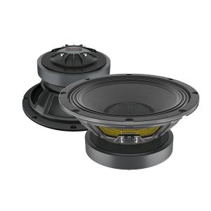 LAVOCE CSF082.00K 8" Coaxial Speaker, Ferrite, Steel Basked