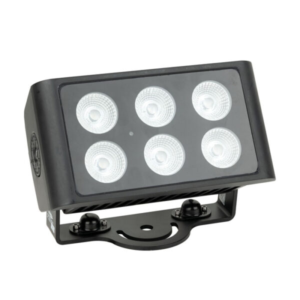 Cameleon Flood 6 Q6 Tour 6x Proiettori LED RGBWA-UV da 10 W - Power Pro True