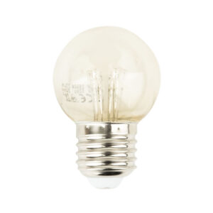 G45 Diode Bulb E27 1 W, bianco caldo 2200 K, non dimmerabile