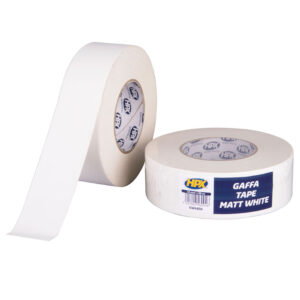 Gaffer Tape Colore bianco opaco, 48 mm x 50 m