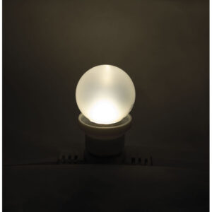 G45 LED Bulb E27 1 W - bianco caldo - non dimmerabile - copertura smerigliata