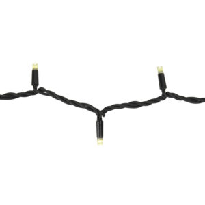 LED Rubber Static String Light WW Colore nero - 100 LED - 10 m