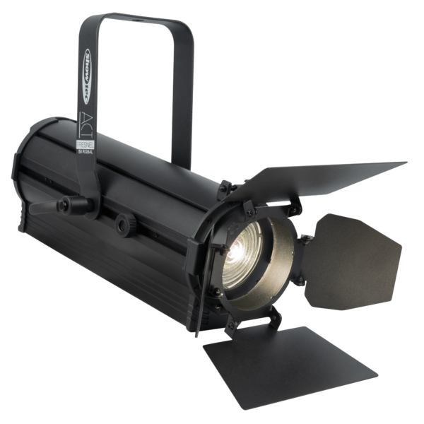 ACT Fresnel 50 RGBAL Fresnel LED da teatro RGBAL da 50 W compatto