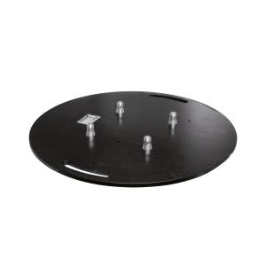 ALUTRUSS Steel Base Plate round type AM bk