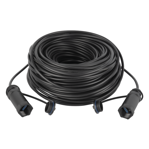 Armoured HDMI 2.1 AOC 8K Fibre Cable 15 m - Armato - placcato oro