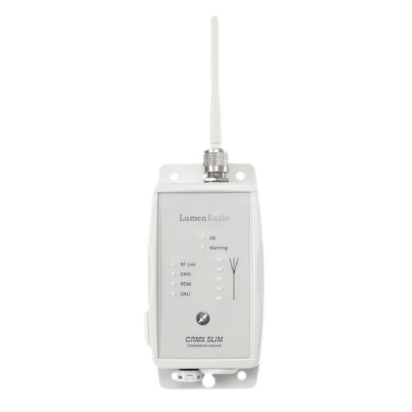 CRMX Slim TX Trasmettitore DMX IP65 con DALI/DSI