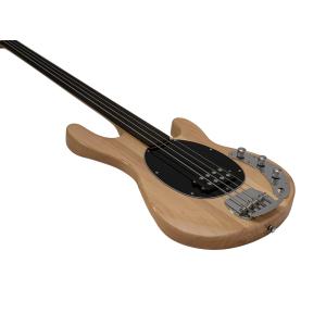 DIMAVERY MM-501 E-Bass, fretless, nature