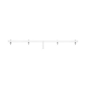 EUROLITE Cross Beam Q3W with TV spigot white