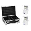 EUROLITE Set 2x LED TSL-350 Scan COB white + Case