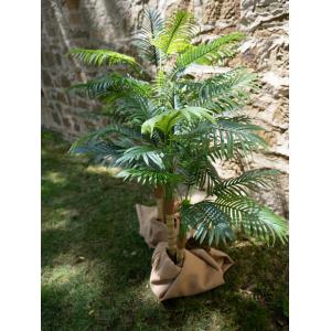 EUROPALMS Areca palm, 2 trunks, artificial plant, 120cm