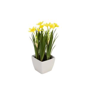 EUROPALMS Daffodil, artificial plant, 23cm