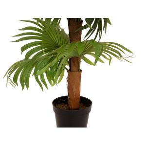 EUROPALMS Fan palm, artificial plant, 130cm