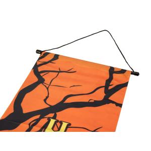 EUROPALMS Halloween Banner, Haunted House, Set of 2, 30x180cm