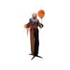 EUROPALMS Halloween Figure Clown with Balloon, animated, 166cm