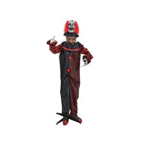 EUROPALMS Halloween Figure Pop-Up Clown, animated, 180cm