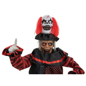 EUROPALMS Halloween Figure Pop-Up Clown, animated, 180cm