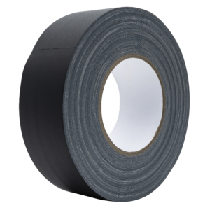 Gaffer Tape UT80 Colore nero opaco, 50 mm x 50 mt