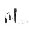 OMNITRONIC Set FAS TWO + Dyn. wireless microphone + BP + Headset 660-690MHz