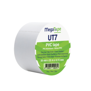 PVC Tape UT7 Colore bianco, 38 mm/33 m